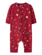 Name It Nbnvismas Ls Nightsuit Röd
