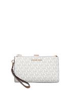 Michael Kors Dblzp Wristlet Vit