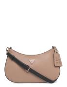 GUESS Noelle Ii Top Zip Shoulder Bag Beige