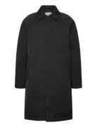 Calvin Klein Ls Long Filled Car Coat Svart