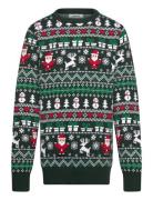 Christmas Sweats The Fine Christmas Sweater Kids Grön