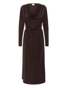 Kaffe Kagina Jersey Dress Brun