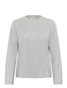 Saint Tropez Hagasz Ls Blouse Grå