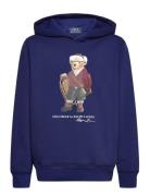 Ralph Lauren Kids Graphic Fleece-Knt-Sweatshirt Blå