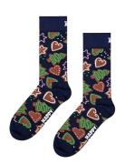 Happy Socks Gingerbread Cookies Sock Marinblå