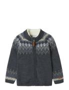 Name It Nmmwriss Wool Ls Knit Card Blå