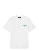 Mads Nørgaard Cotton Jersey Big Logo Frode Tee Vit