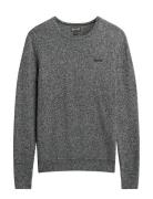 Superdry Essential Slim Fit Crew Jumper Grå