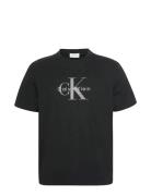 Calvin Klein Jeans Ss Hero Monologo Tee 20S Svart