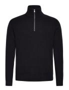 Jack & J S Jprblubarkley Knit Half Zip Marinblå