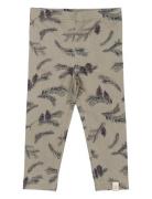 Petit Piao Legging Printed Khaki Green