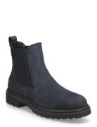 Tommy Hilfiger Th Nubuck Cleated Chelsea Blå