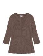 Name It Nmfrikine Ls Knit Dress Pb Brun