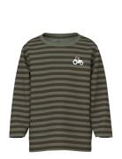 Name It Nmmnelson Ls Nreg Top Khaki Green