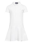 Ralph Lauren Kids Mesh-Polo Dress-Dr-Knt Vit