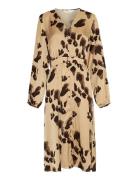 MSCH Copenhagen Mschclarette Irida Dress Aop Beige