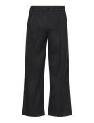 Calvin Klein Cotton Pleated Half Elastic Pant Svart
