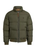 Polo Ralph Lauren Textured Ripstop Down Jacket Khaki Green