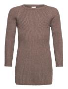Name It Nkfrikine Ls Knit Dress Pb Brun