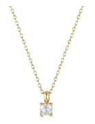 Bud To Rose Ice Short Necklace Gold Guld