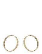 SNÖ Of Sweden Domino Ring Ear 30Mm Plain G - Guld