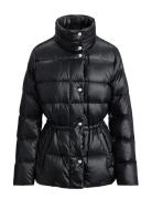 Lauren Ralph Lauren Metallic Iridescent-Sft Lft Cinch W Svart