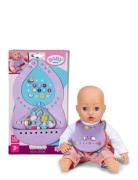 BABY Born Baby Born Bib Pinplay Lila