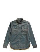 G-Star Cpo Regular Shirt L\S Blå