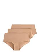 Lindex Brief Polly Reg Micro 3 Pack Beige