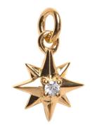 Syster P Beloved Compass Star Pendant Gold Guld