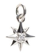 Syster P Beloved Compass Star Pendant Silver Silver