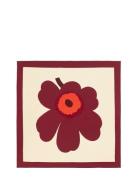 Marimekko Home Unikko Tablecloth Burgundy