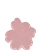 Marimekko Home Unikko Shape Plate 20 Cm Rosa