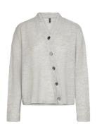 Vero Moda Vmpenny Ls V-Neck Top Jrs Ga Grå