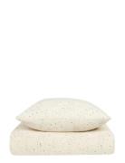 NOBODINOZ Kid Duvet Cover Set In Washed Double Muslin Wabi-Sabi Kräm