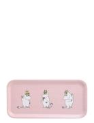 Muurla Moomin Tray Retro Snorkmaiden 27X13Cm Rosa