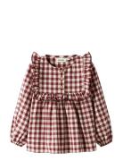 Lil'Atelier Nmfrio Ls Loose Shirt Lil Röd