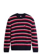 Tommy Jeans Tjm Reg Brshd Strpe Badge Sweat Multi/patterned