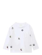 Mango Snoopy Embroidered T-Shirt Vit
