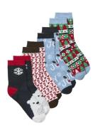 Vero Moda Girl Vmelf Socks Giftbox Xmas Girl Blå