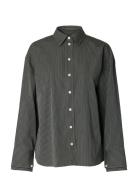 Selected Slfdan Ls Over D Shirt Ex Brun