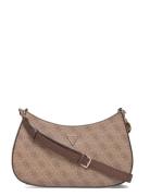GUESS Noelle Ii Top Zip Shoulder Bag Beige