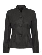 ONLY Onlnancy Life Fitted Coat Otw Grå