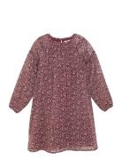 Creamie Dress Dobby Burgundy