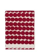 Marimekko Home Räsymatto Bath Towel 70X150 Cm Röd
