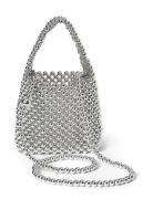 DAY ET Day Beaded Chrome Handbag Silver