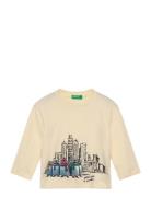 United Colors Of Benetton T-Shirt L/S Kräm