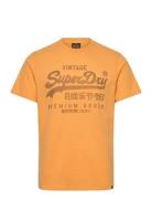 Superdry Classic Vl Heritage T Shirt Orange