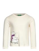 United Colors Of Benetton T-Shirt L/S Vit
