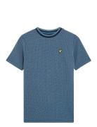 Lyle & Scott Two T Waffle T-Shirt Blå
